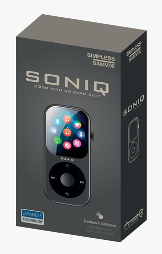 נגן MP3 סוניק  SAMVIX SONIQ 32GB סאמויקס