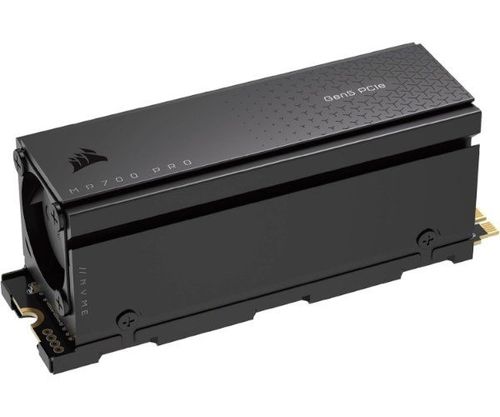 דיסק פנימי Corsair MP700 PRO 1TB Heatsink Gen5 12400/11800MB R/W