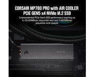 דיסק פנימי Corsair MP700 PRO 1TB Heatsink Gen5 12400/11800MB R/W