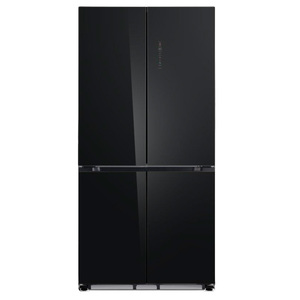 מקרר ‏4 דלתות ‏522 ליטר ⁦GRAPHITE GP-622BG⁩ צבע שחור זכוכית רוחב: 91 ס"מ