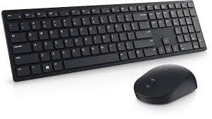 סט מקלת ועכבר אלחוטיים Dell Pro Wireless Keyboard and Mouse KM5221W