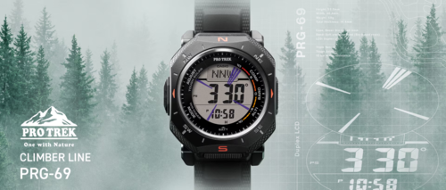 CASIO PRG-69-1D TRIPLE SENSOR פרוטרק סולארי חדש!