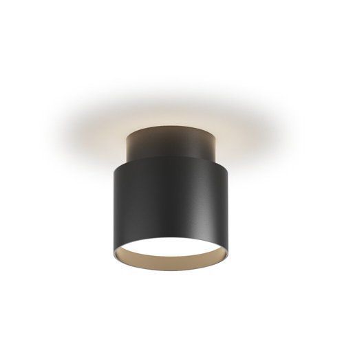  צמוד תקרה צילינדר שחור חלבי DARIA 12W 3CCT 