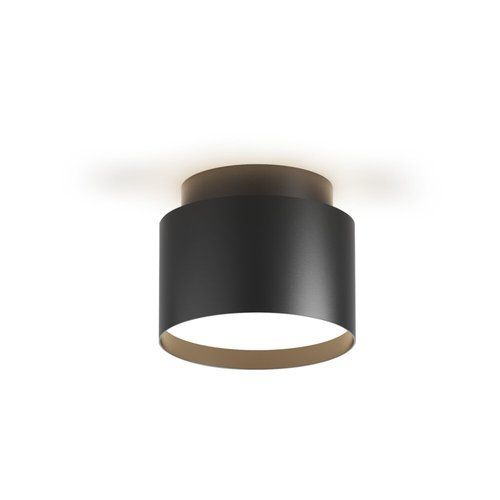  צמוד תקרה צילינדר שחור חלבי DARIA 15W 3CCT 