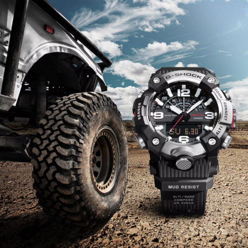 CASIO GG-B100X-1A MUDMASTER קארבון חדש