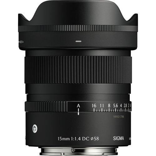 עדשה Sigma 15mm f/1.4 DC Contemporary (Sony E)