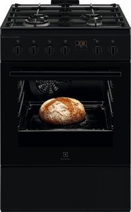 תנור משולב גז ELECTROLUX SteamBake & AirFry LKK660224K אלקטרולוקס