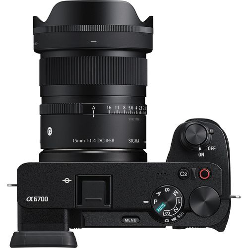 עדשה Sigma 15mm f/1.4 DC Contemporary (Sony E) - יבואן רשמי