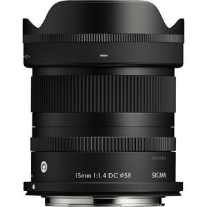 עדשה Sigma 15mm f/1.4 DC Contemporary (Canon RF) - יבואן רשמי