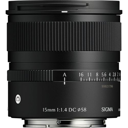 עדשה Sigma 15mm f/1.4 DC Contemporary (FUJIFILM X) - יבואן רשמי