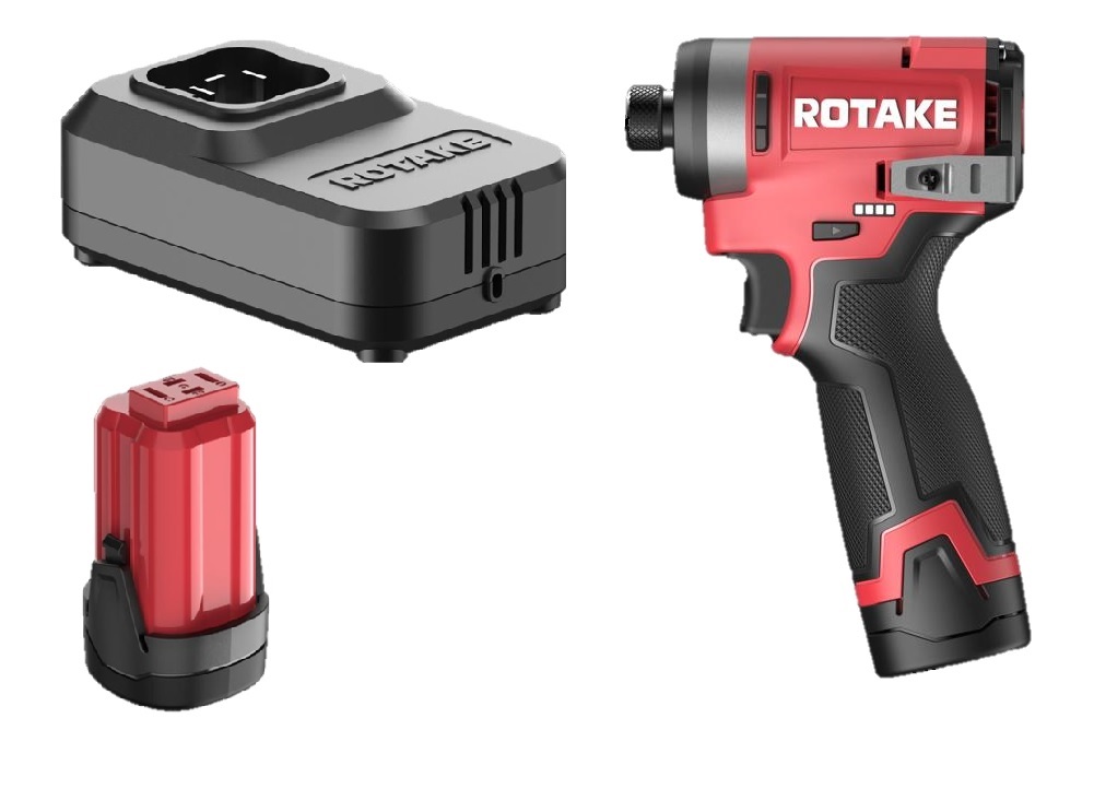 סט מברגת אימפקט ROTAKE S11-KIT 16V 180NM+2X2AH