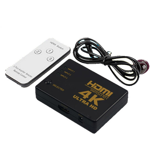 בורר HDMI לשלוש מכשירים 4K