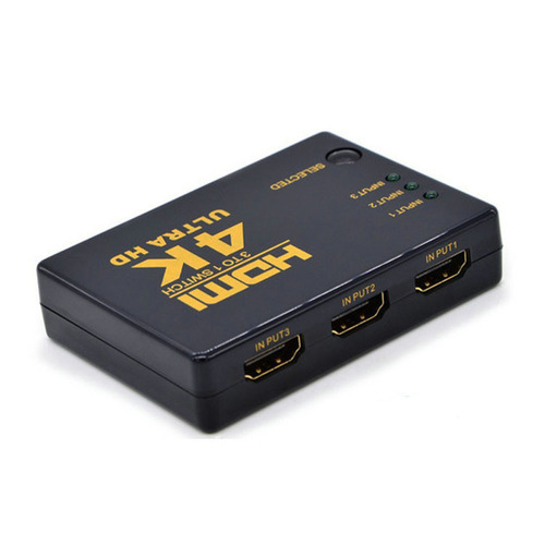 בורר HDMI לשלוש מכשירים 4K