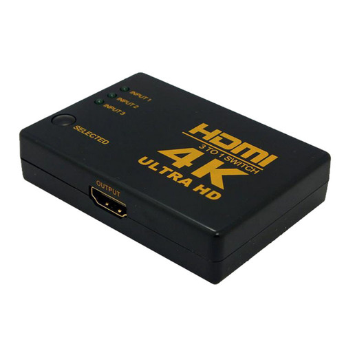 בורר HDMI לשלוש מכשירים 4K