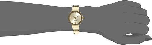 Anne Klein AK/2434CHGB נשים עם שיבוץ יהלום