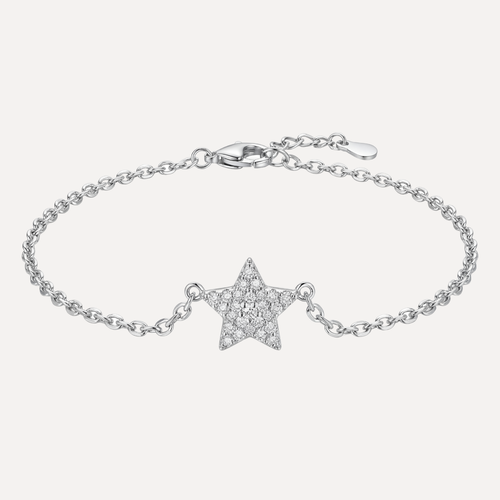 צמיד כוכב משובץ