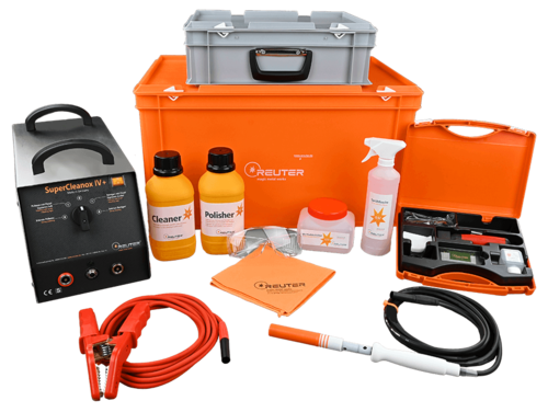+Reuter SuperCleanox IV | מערכת AC/DC לעבודה כבדה לניקוי ריתוכים (Heavy-Duty)