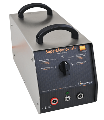 +Reuter SuperCleanox IV | מערכת AC/DC לעבודה כבדה לניקוי ריתוכים (Heavy-Duty)