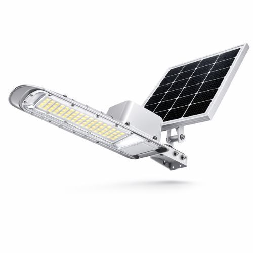 תאורת רחוב סולארית מקצועית - NEWTEC CARBON 9000Lm  