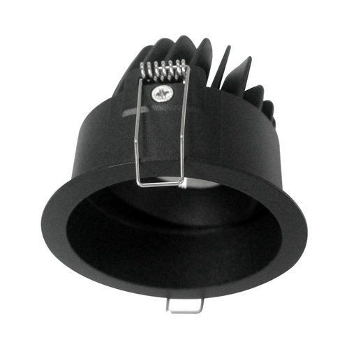  שקוע תקרה מתכוונן שחור PACO 10W אור חם 