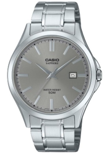 CASIO MTS-115D-8A גברים זכוכית ספיר