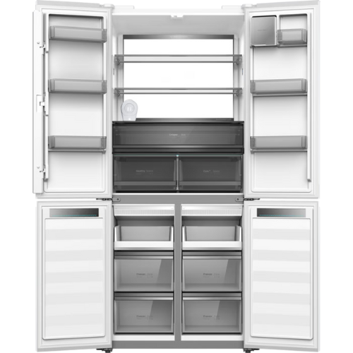מקרר 4 דלתות מקפיא תחתון 502 ליטר נטו Electra EL5070W קו אפס עם ארונות מטבח - גימור צבע לבן אחריות ע"י היבואן הרשמי אלקטרה