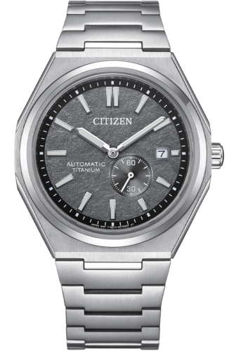 Citizen NJ0180-80H Zenshin עשוי טיטניום מנגנון אוטומטי וזכוכית ספיר