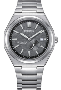 Citizen NJ0180-80H Zenshin עשוי טיטניום מנגנון אוטומטי וזכוכית ספיר