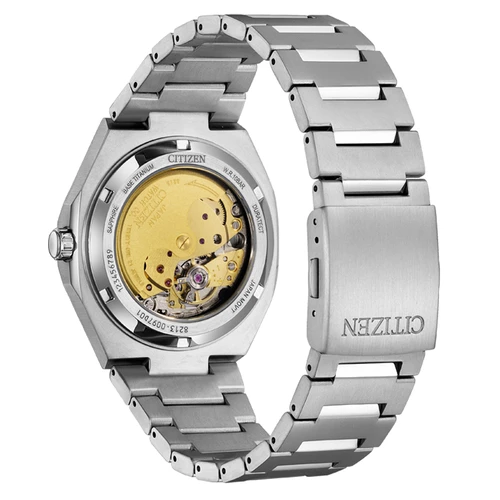 Citizen NJ0180-80H Zenshin עשוי טיטניום מנגנון אוטומטי וזכוכית ספיר