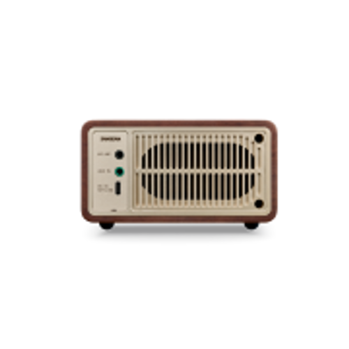 מערכת שמע ניידת Sangean WR-7 plus- צבע אגוז 