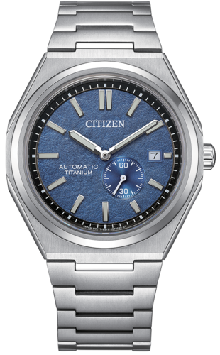 Citizen NJ0180-80L Zenshin עשוי טיטניום מנגנון אוטומטי וזכוכית ספיר