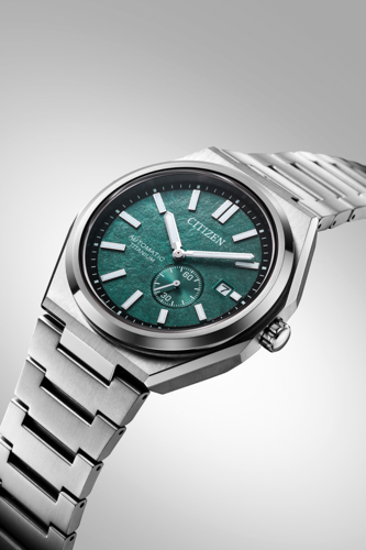 Citizen NJ0180-80X Zenshin עשוי טיטניום מנגנון אוטומטי וזכוכית ספיר