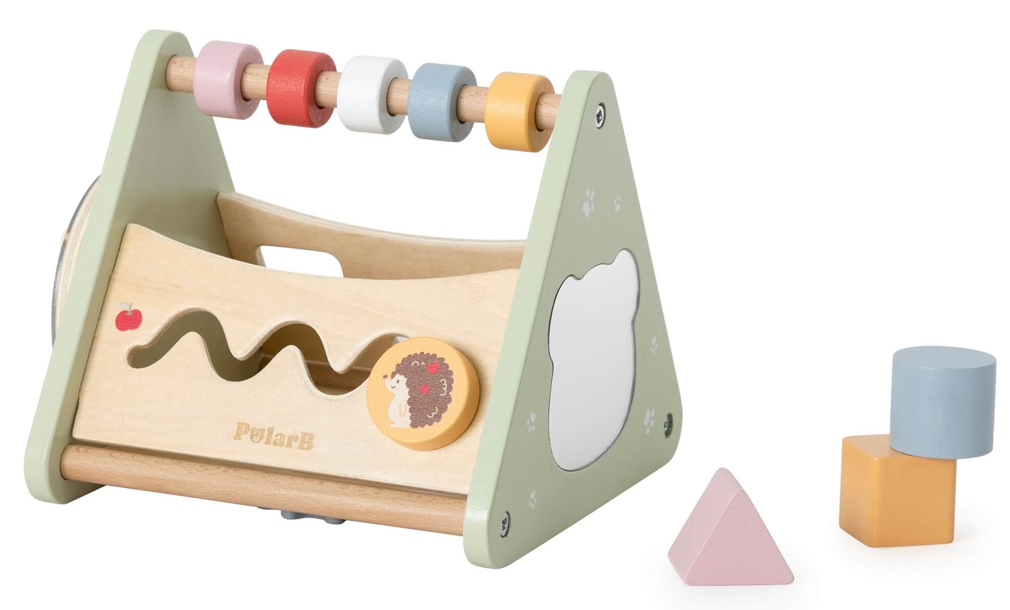 משולש פעילות מעץ 6 ב-1 PolarB