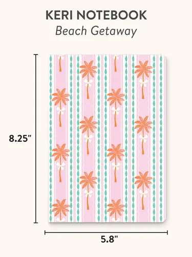 מחברת רכה keri דגם Beach Getaway