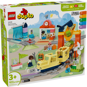 לגו DUPLO רכבת קהילתית אינטראקטיבית גדולה (10428) LEGO