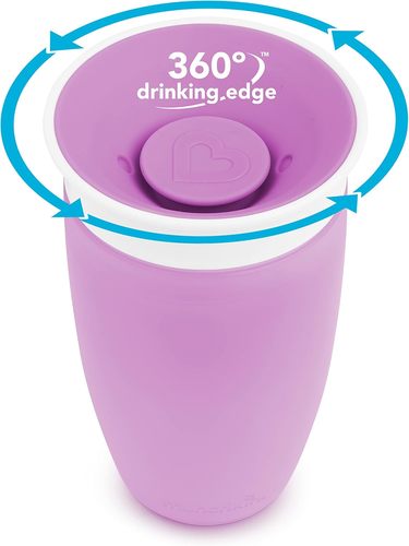 כוס הפלא 360° סגולה בנפח 296 מ