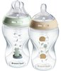 2 בקבוקי האכלה 340 מ''ל Tommee Tippee Natural Start עם סטריליזציה עצמית  - חיות