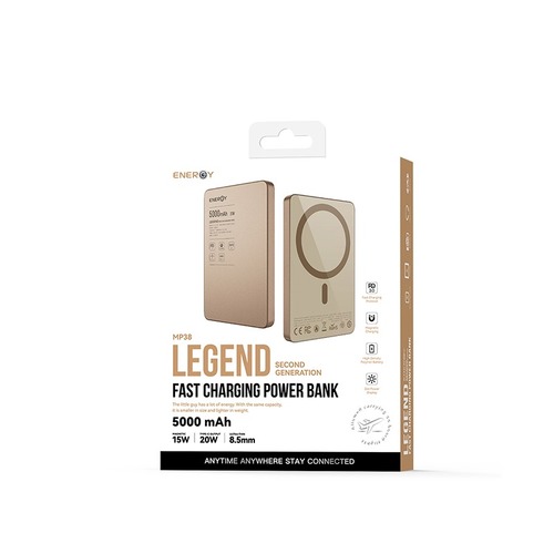 סוללת גיבוי ENERGY MP39 Legend 10000mAh Magsafe