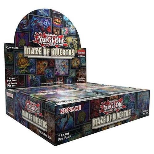 קלפי יו גי הו בוסטר בוקס מייז אוף מורטוס Maze of Muertos Booster Box [1st Edition] - Maze of Muertos