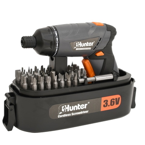 מברגה קומפקטית נטענת 3.6V כולל ידית מתכווננת Hunter