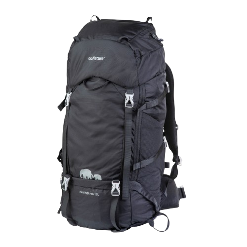 תרמיל Partner 40+10 L שחור - Go Nature