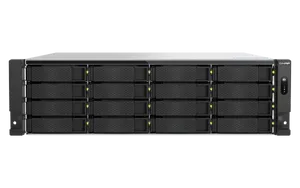 שרת אחסון QNAP TS-h1677AXU-RP AMD Ryzen 7 32GB 16-Bay 3U
