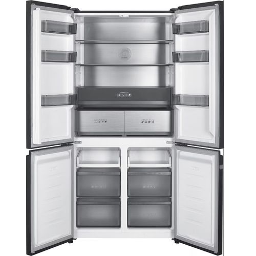 מקרר 4 דלתות ג'נרל - 505 ליטר - קו אפס - Dual inverter - נירוסטה- דגם GENERAL GE650IX