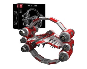 דגם הרכבה Mould King 21047 Interstellar Ring Fighter