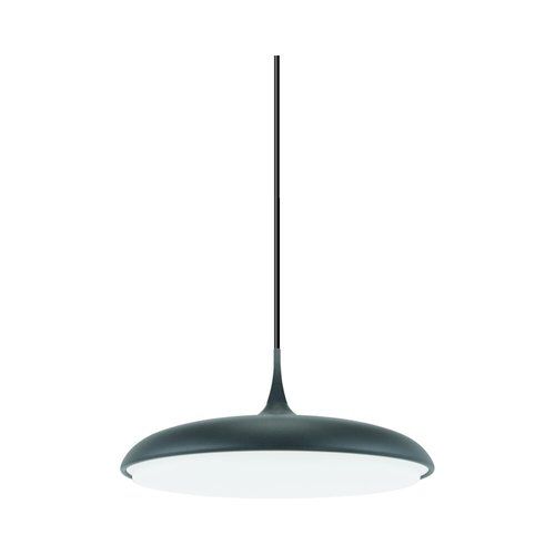 מנורת תליה שחור "12W 25CM  "LUNA 