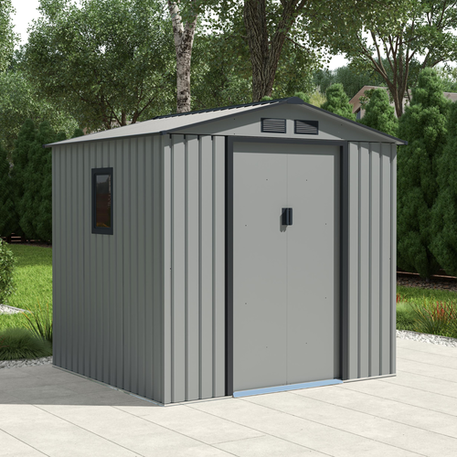 מחסן מתכת פרמיום דגם 2.13X1.91 Garden Top G76 