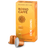 10 קפסולות אלומניום קרם קרמל rosso caffe חוזק 9