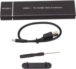 מארז חיצוני ל-SSD ‏M.2 NVMe בחיבור USB-C