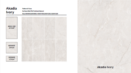 גרניט פורצלן דגם אקדיה אייבורי AKADIA IVORY