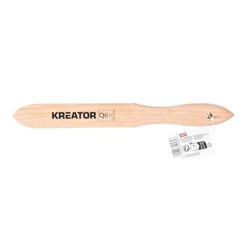 מברשת BBQ מעץ 4 שורות ברזל  106 KRTH50002, WIRE BRUSH WOODEN HANDLE - STEEL, ברקוד 5400338125898